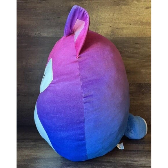 Squishmallows Syana The Pink to Purple Ombre Fox Plush Toy 20” - Picture 10 of 12